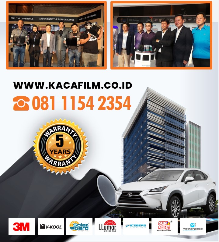 Pemasangan Kaca Film Proyek Gedung Cimahi - Merk Kaca